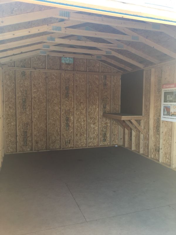 display tuff shed 12x16 for sale in greenwood, in - offerup