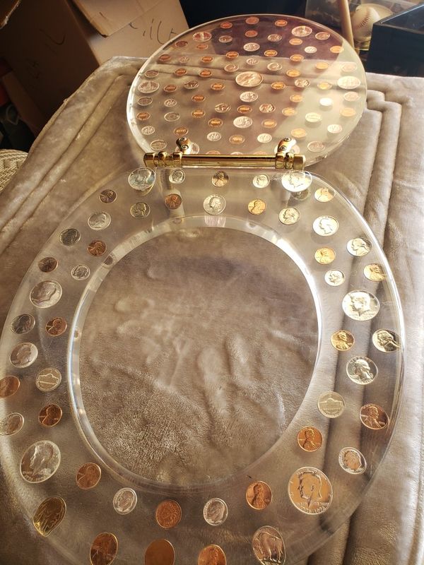 Vintage Toilet seat real us coins for Sale in Orange, CA OfferUp