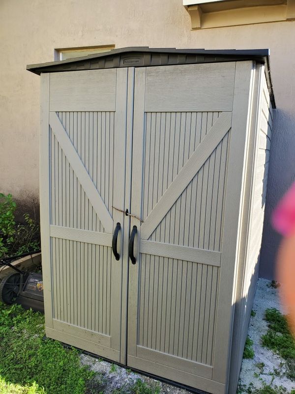 Rubbermaid 5x6 shed for Sale in Homestead, FL OfferUp