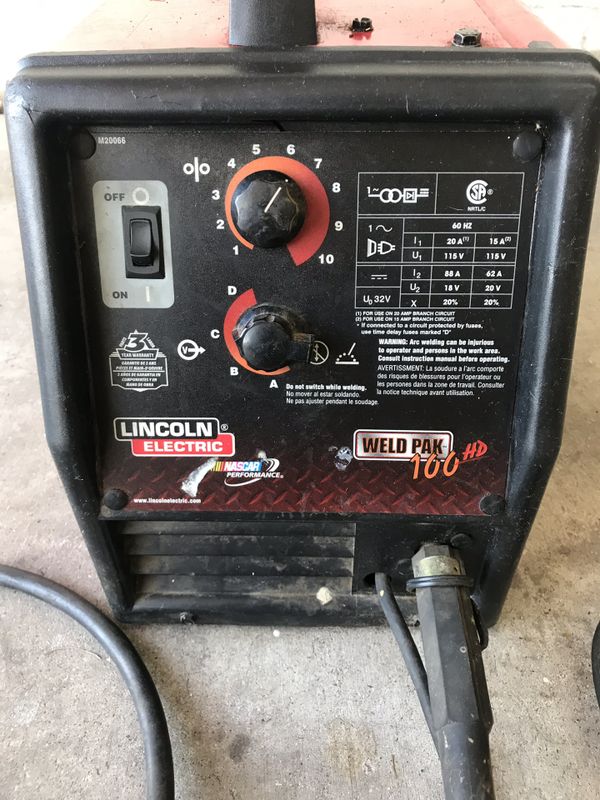 Lincoln Electric Weld Pak 100 Hd For In Sun City Az Offerup 200sold