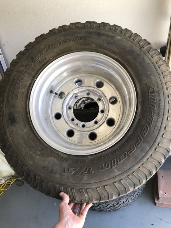Weld racing super singles with bfg tires for Sale in Elk Grove, CA