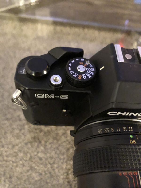 Chinon Cm 5 35mm Film Camera Plus Tou Five Star 500mm Lens For Sale In Riverside Ca Offerup