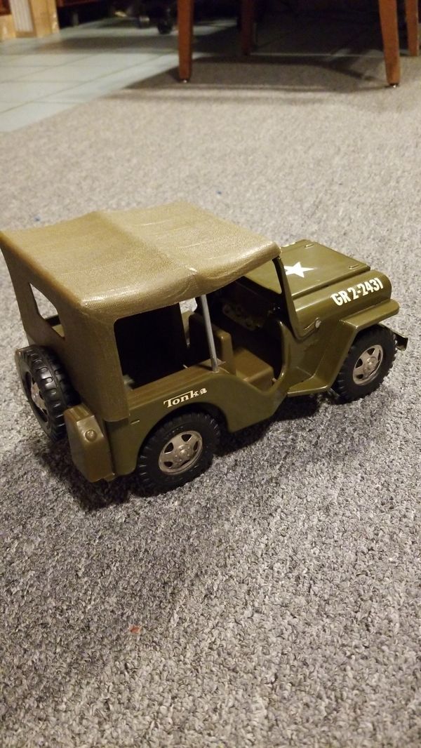 Vintage Tonka Army Jeep Gr2-2431, Mint For Sale In Norfolk, Va - Offerup