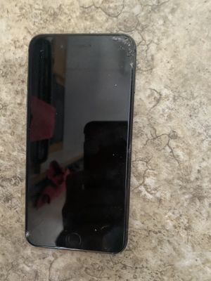 iPhone 8+ 64 gigs unlocked w/slight crack top right for Sale in US