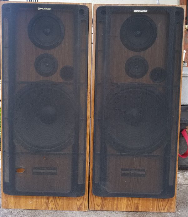Vintage Pioneer CSM551 Tower Speakers for Sale in Miami, FL OfferUp