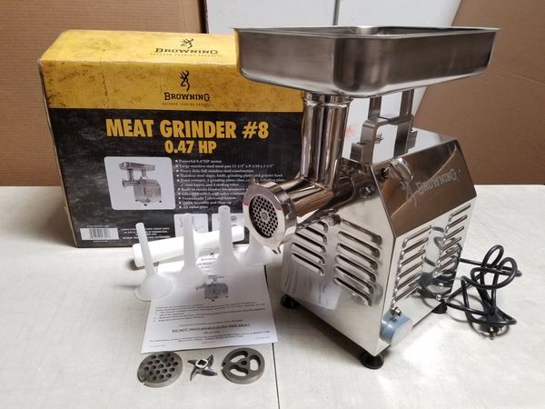 browning meat grinder
