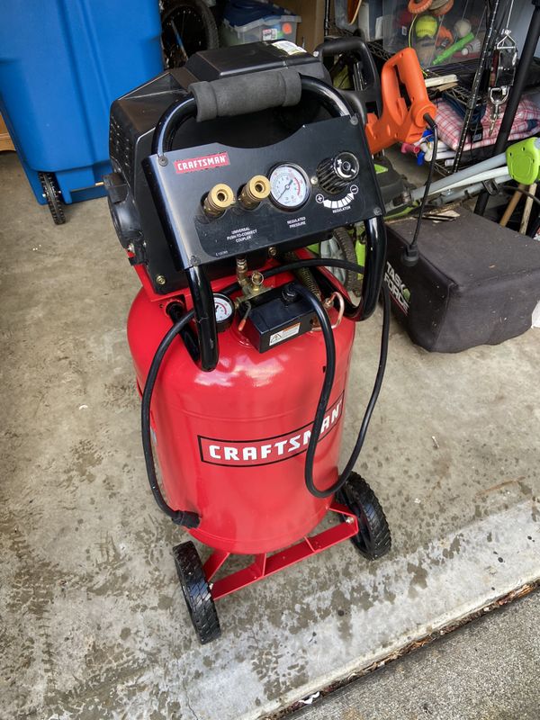 Craftsman 20 Gallon 150PSI Vertical Compressor Nice for Sale in Seattle ...