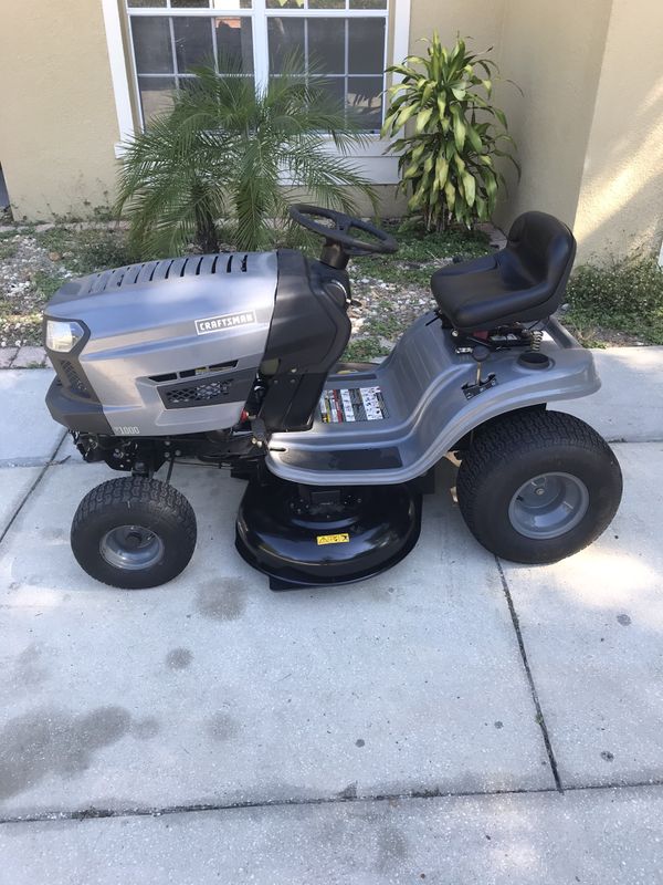 GARAGE KEPT CRAFTSMAN T1000 TRACTOR 42 INCH RIDING LAWN MOWER for Sale