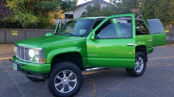 97 Custom 2 Door Tahoe Lifted 4x4 for Sale in Tacoma, WA ...