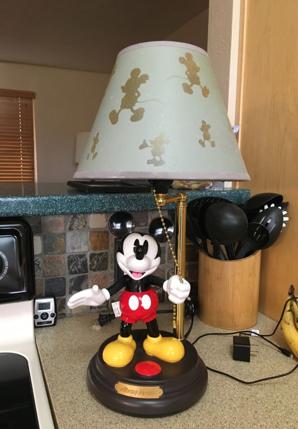 Mickey Mouse Talking lamp for Sale in Colorado Springs, CO OfferUp