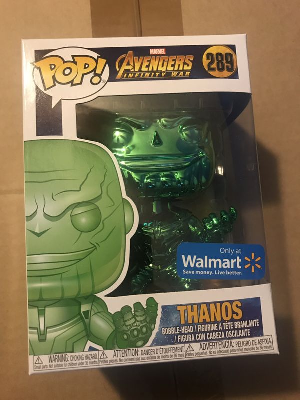 chrome thanos funko pop