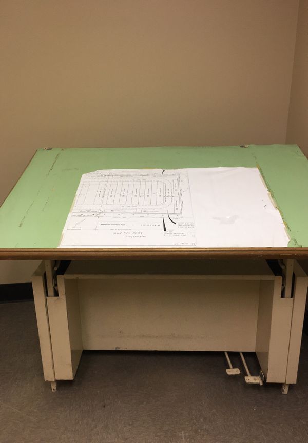 Metal drafting table for Sale in Dallas, TX OfferUp