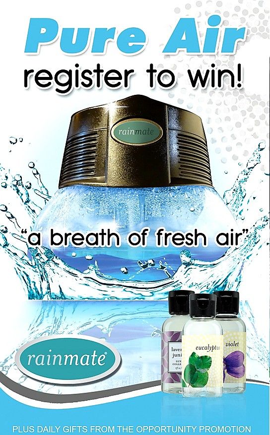 rainmate fresh air machine free
