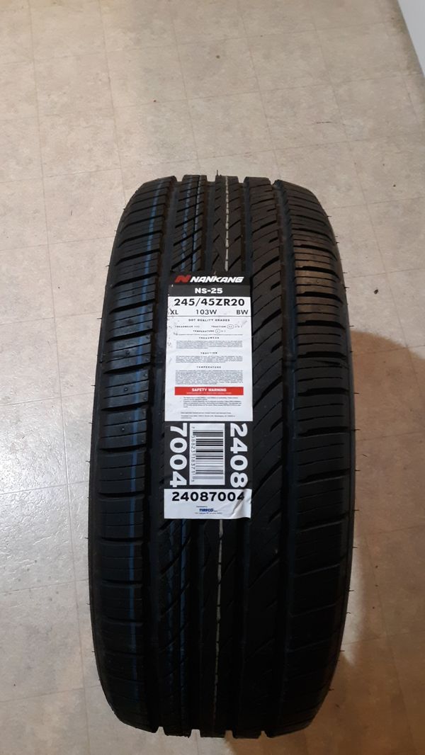 245/45ZR/20 NANKANG TIRE for Sale in Everett, WA OfferUp
