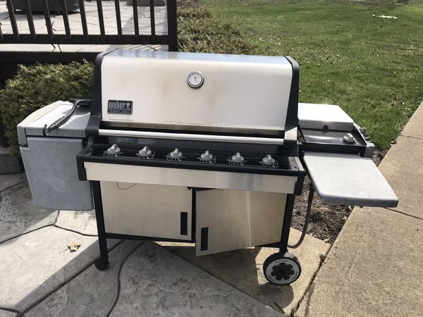 Weber Summit Gold. First one to show up wins!! for Sale in Lisle, IL ...