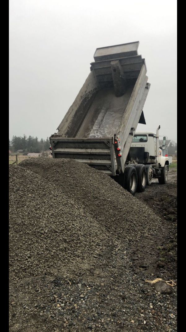 $340 12yard dump truck load of gravel for Sale in Enumclaw, WA - OfferUp