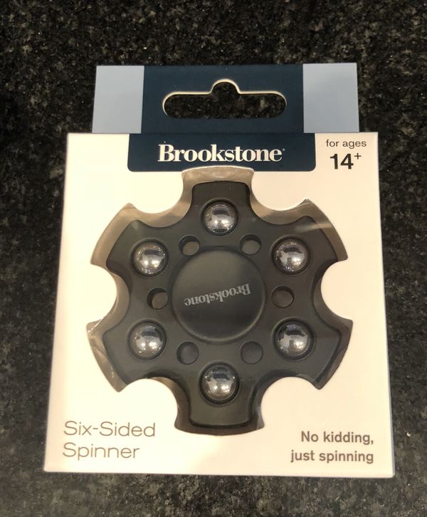 brookstone cube spinner