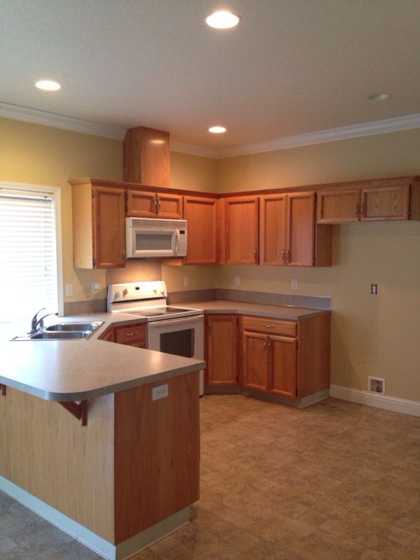 Used kitchen cabinets in good condition for sale , lightly ...