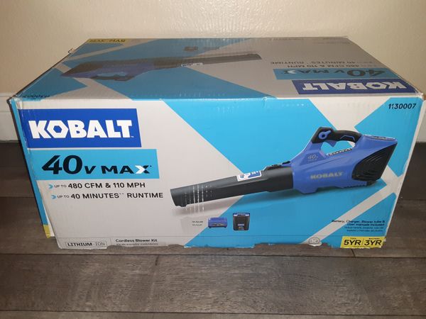 Kobalt 40V Max leaf blower for Sale in Las Vegas, NV - OfferUp