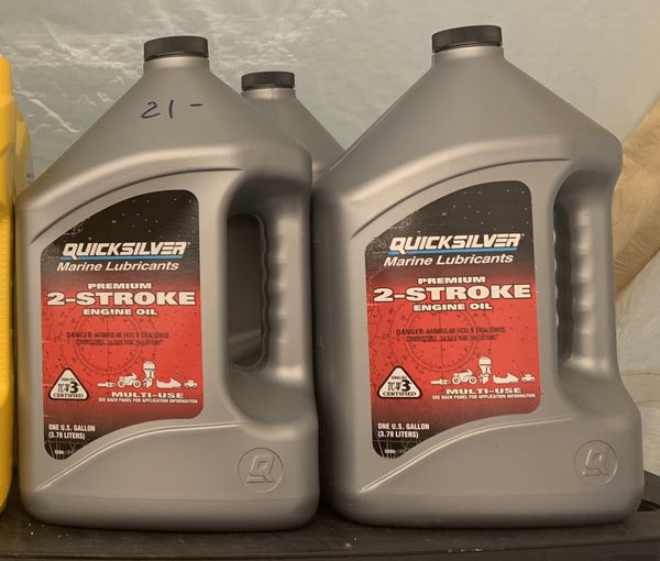 Boat/marine 2 stroke oil for Sale in Kent, WA OfferUp