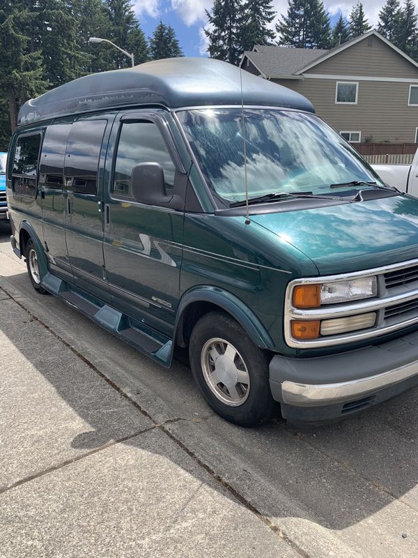 1996 chevy conversion van specs