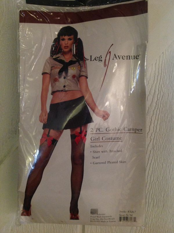 Halloween Costume Sexy Camper Women S Size Small School Girl Gothic Girl Scout For Sale In