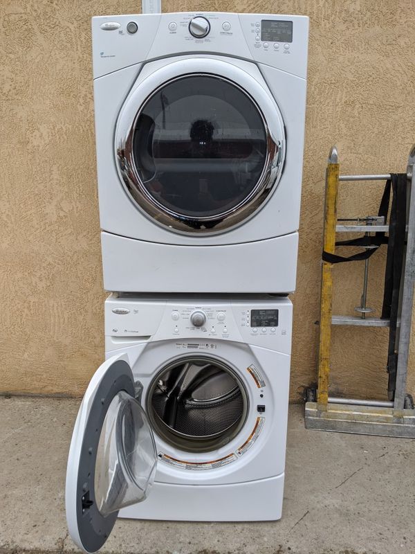 whirlpool duet washer and dryer