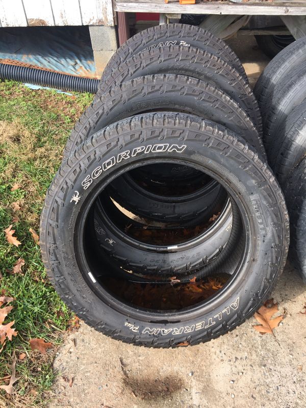 275/55R20 used all terrain tires for Sale in Archdale, NC OfferUp