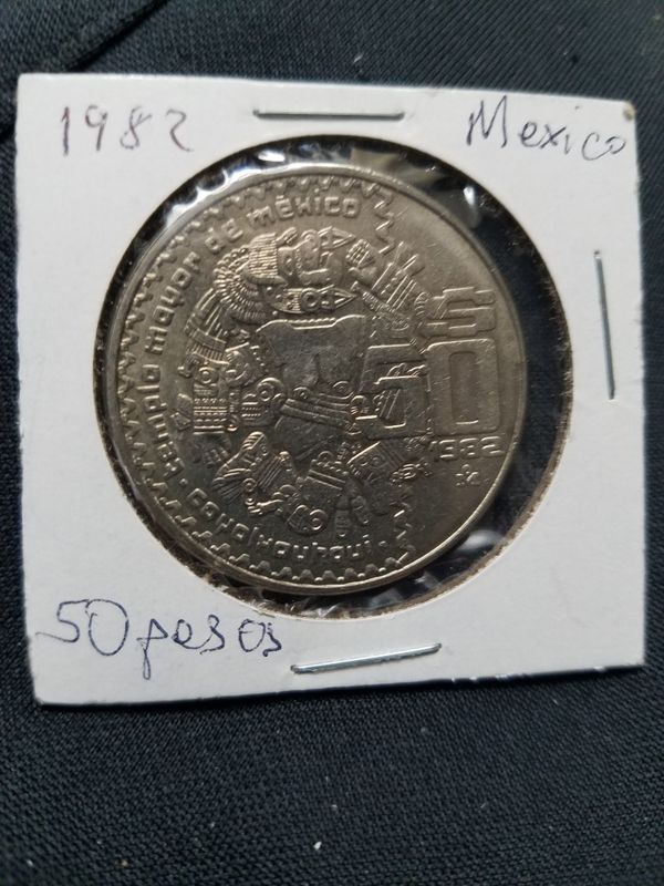 1982 Mexico 50 peso coin uncirculated condition for Sale in Baldwin ...