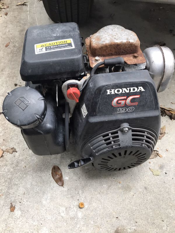 Honda GC190 small engine from pressure washer. Pump not included. for ...