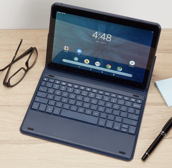 Onn 10.1’’ Android Tablet with Detachable Keyboard, 16GB, + 20 OFF