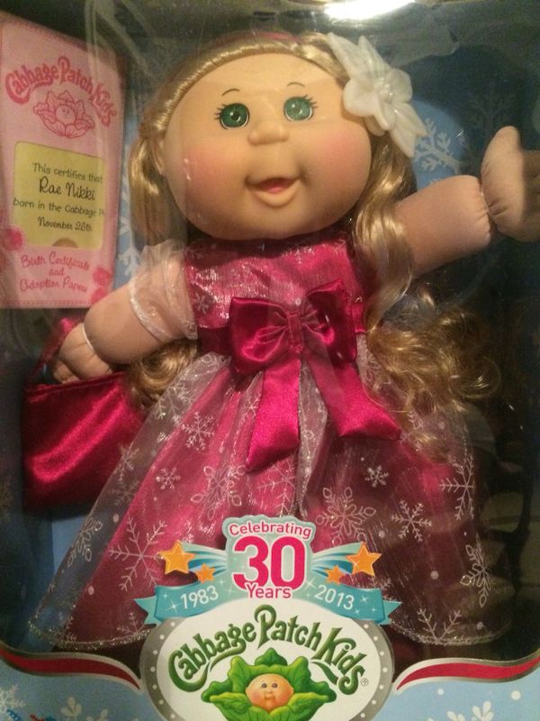 2013 Cabbage Patch Kids 30 Anniversary Commemorative Limited Edition