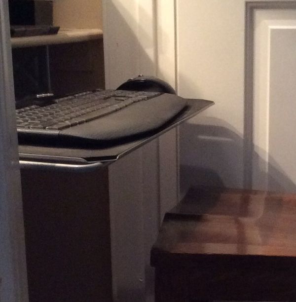 IKEA Summera Galant Under Desk Sliding Keyboard Tray Shelf 500.866.90