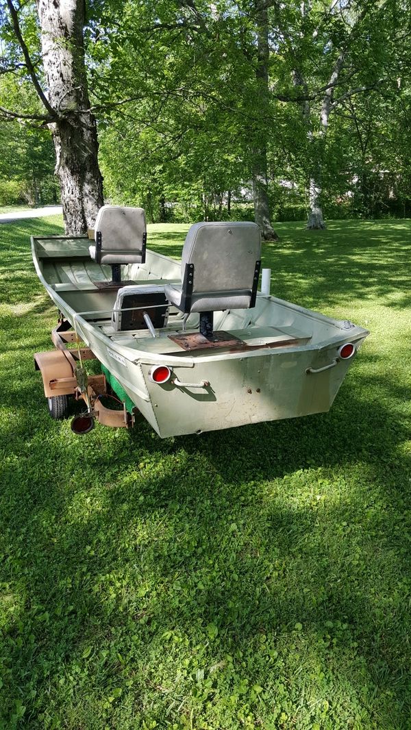 Sears 16ft' flat bottom boat for Sale in Murfreesboro, TN OfferUp
