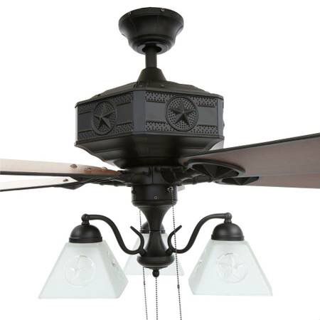 Hampton Bay Lonestar Ii 52 Indoor Natural Iron Ceiling Fan New For Sale In Plantation Fl Offerup