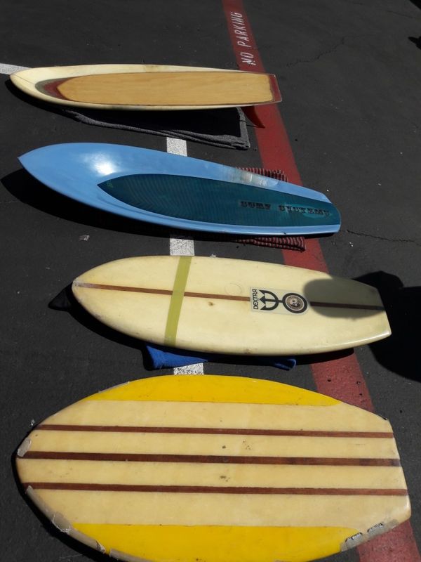 Vintage surfboards, kneeboards and bellyboards for Sale in Lomita, CA