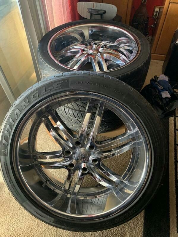 24 inch rims for Sale in Fresno, CA OfferUp