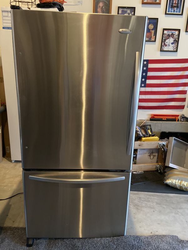 Whirlpool Gold series stainless steel refrigerator for Sale in Auburn
