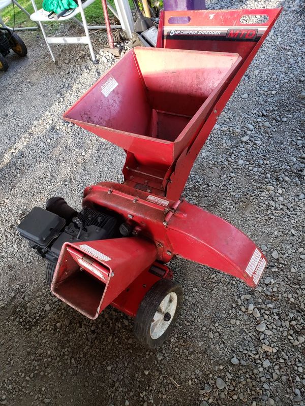 Mtd wood chipper shredder commercial heavy duty model for Sale in