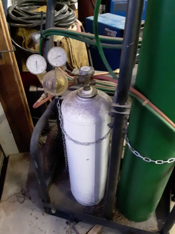 Heavy duty victor oxy/propane cutting and heating outfit for Sale in ...