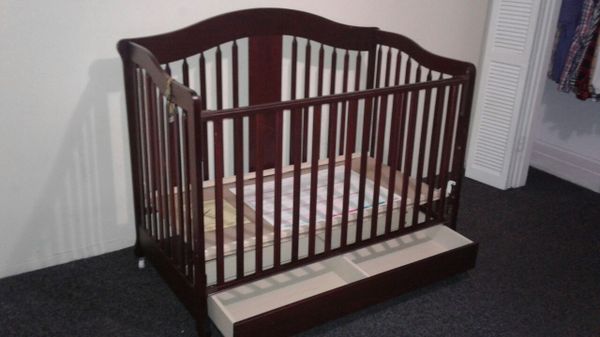 Crib Cuna Convertible 85 Firm Good Condition The