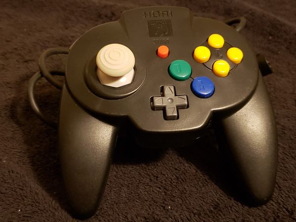 Nintendo 64 Hori Pad Mini Black N64 Controller Mint And Tight Sticks For Sale In Pumpkin Center