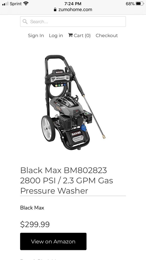 Ryobi 2800 Psi 2.3 Gpm Pressure Washer Pump