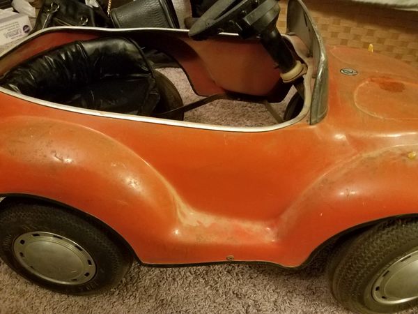 vintage volkswagen pedal car