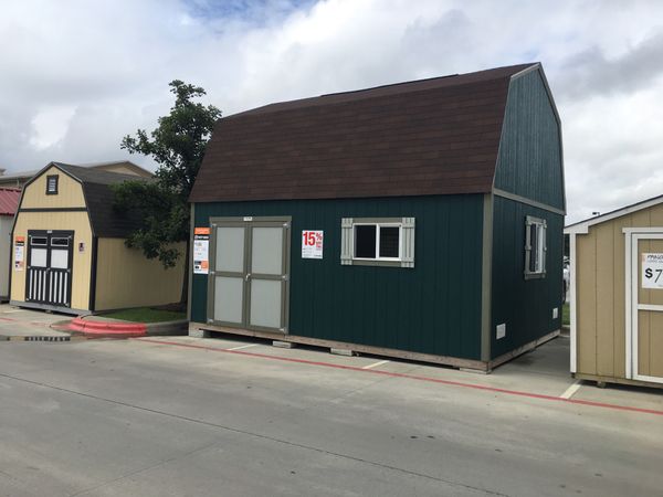 Tuff Shed Display At Home Depot Dripping Spring 16 X20 X16 10 TB800   D9b703db4a9940e39fea7d978711a630 