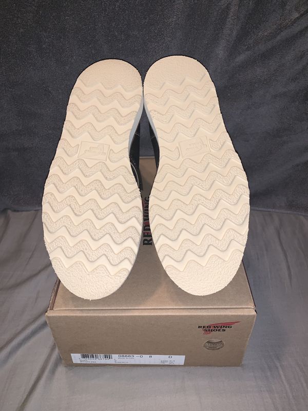 red wing moc toe concrete