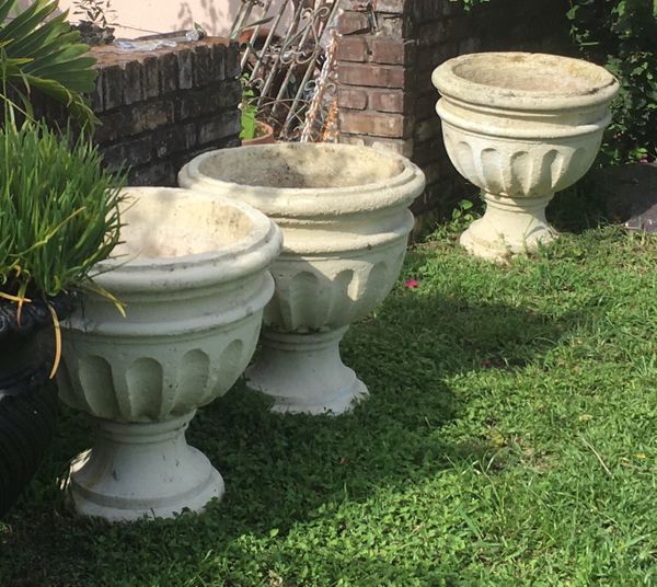 large concrete planters for sale