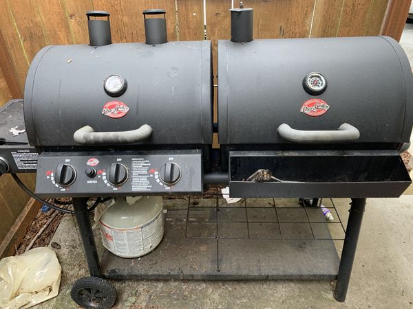 Chargrill - Half Gas Half Charcoal - Grill + Burner for Sale in