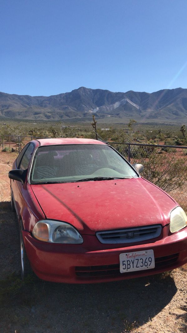 PROJECT HONDA 1998 Honda Civic PICK UP TODAY (needs to be towed) for ...