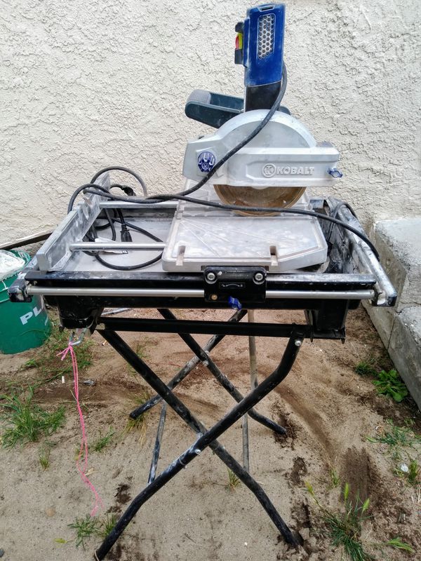 "7 Inch Kobalt wet tile saw for Sale in Atwater, CA OfferUp